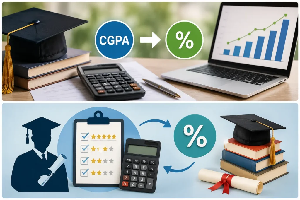 CGPA To Percentage Calculator
